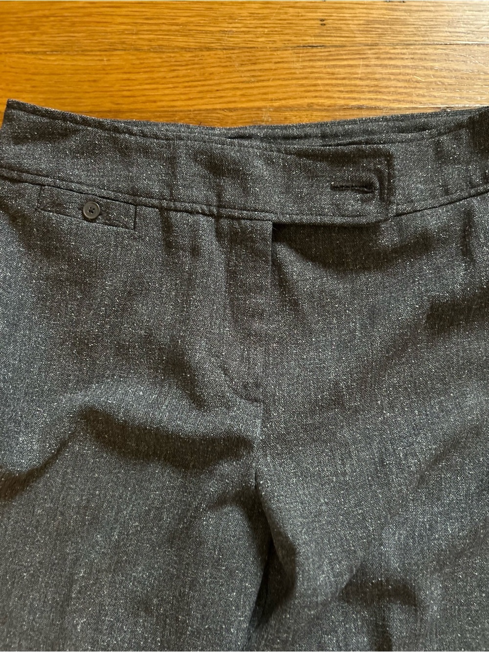 East 5th Secretly Slender Women’s Charcoal Speckled Dress Trouser
